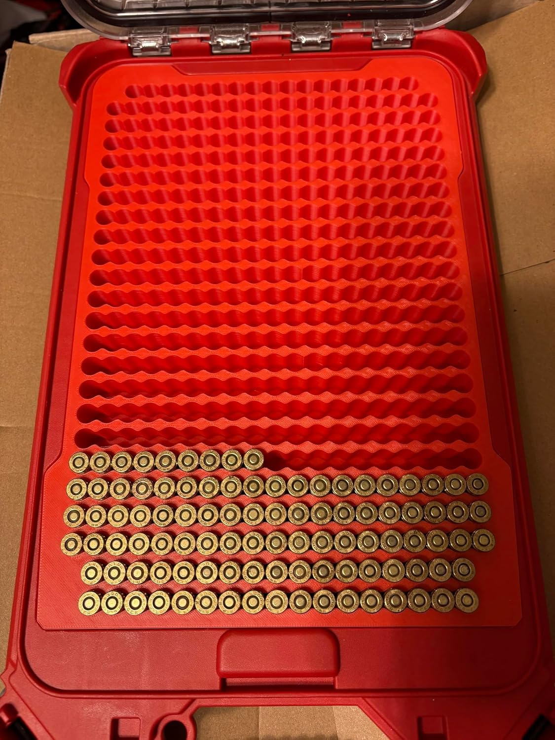9mm Ammo Storage Insert for Milwaukee Packout Organizer, Ammunition Tray