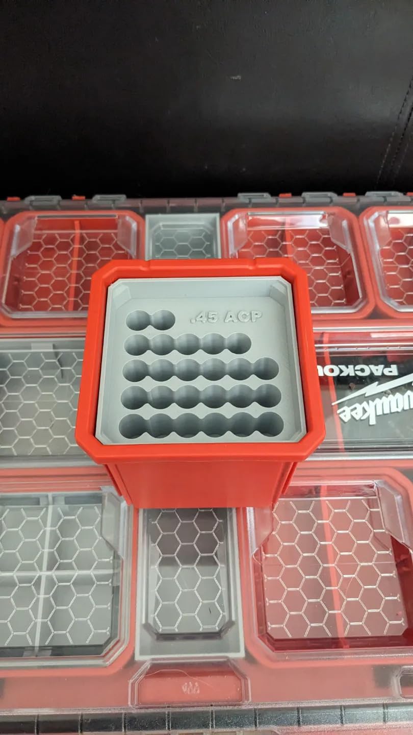 .45 ACP Deep Bin Insert for Milwaukee PACKOUT