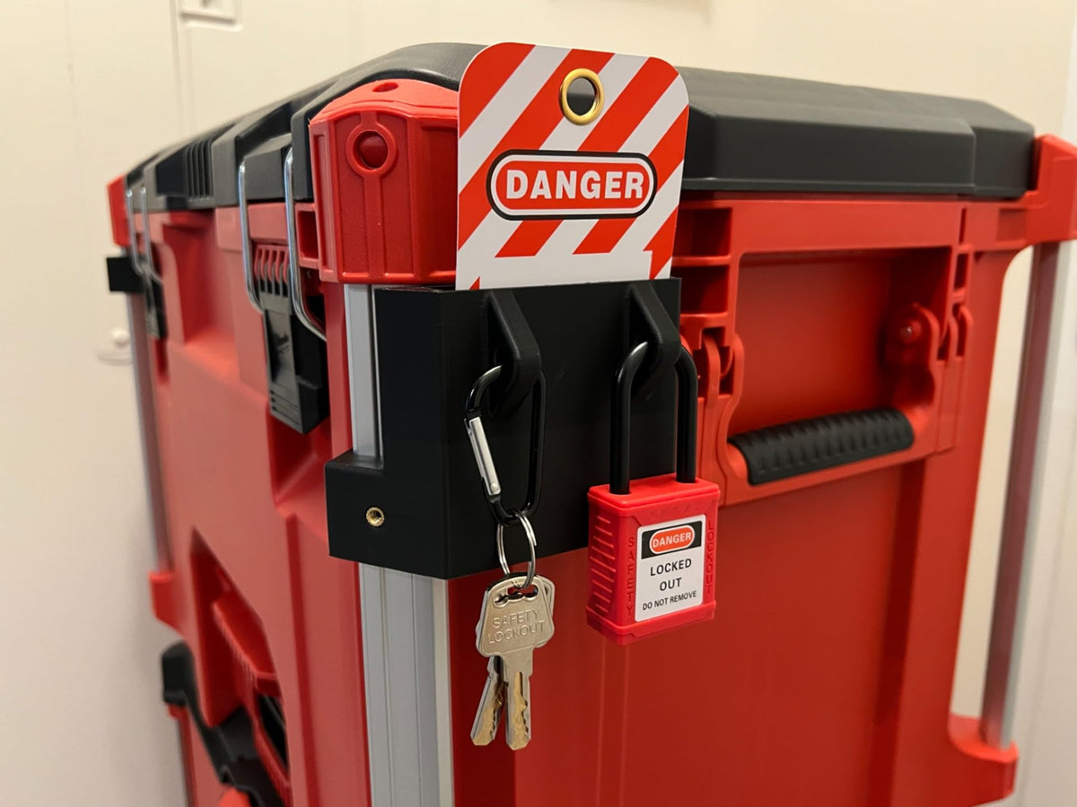 Lockout Tagout Holder For Milwaukee Packout