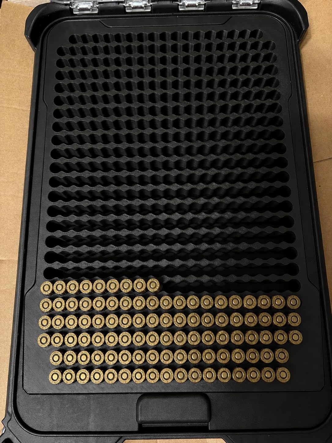 9mm Ammo Storage Insert for Milwaukee Packout Organizer, Ammunition Tray